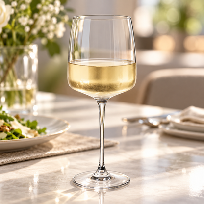 🍷Wine Glass Set|Clear Glass Dining|Wine Lover Gift|Slim Stem Elegance