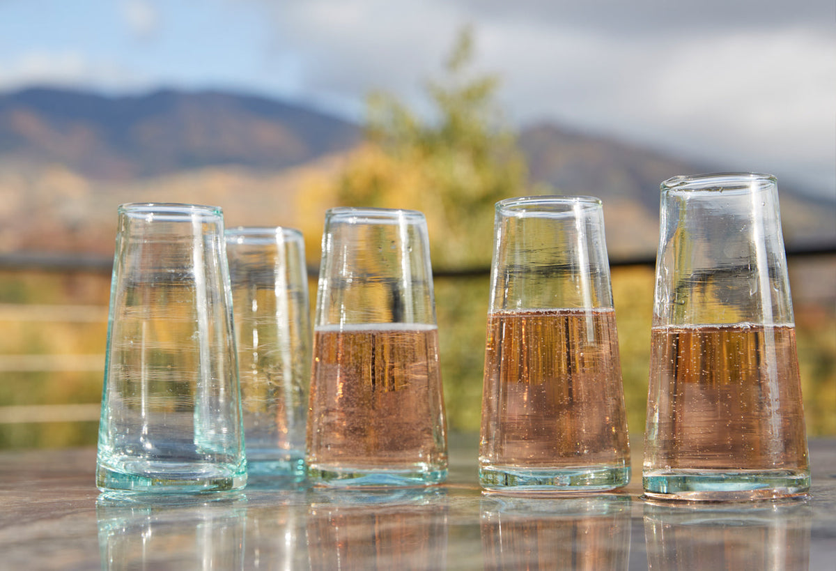 Cone Champagne Glasses-Set of 6